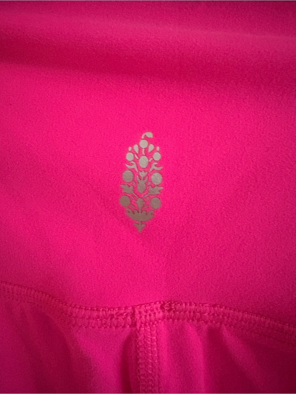 Free People Hot Pink High-Rise Seamless Leggings NWT - Picture 5 of 6